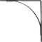 Ekena Millwork Morris Steel Bracket, Antiqued Pewter 3"W x 22"D x 22"H BKTM03X22X22MOAPW - alternate 9